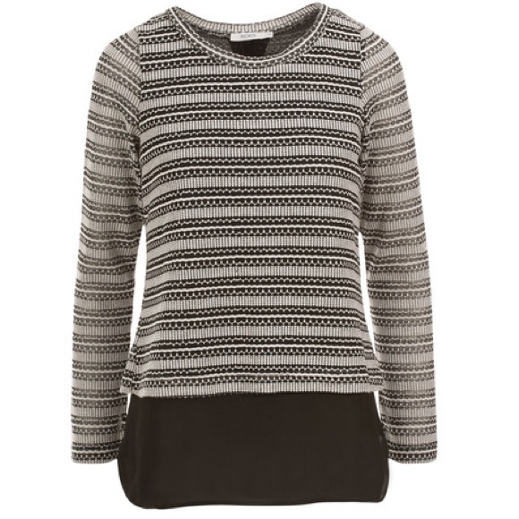 Ricki’s 3/4 sleeve 2 layer top Size Large - Picture 2 of 7